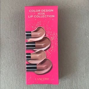 Lancôme color design lip collection